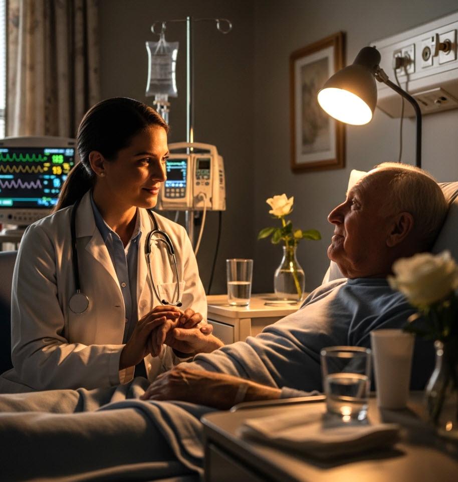 At the Bedside: A Doctor's Vigil and Care