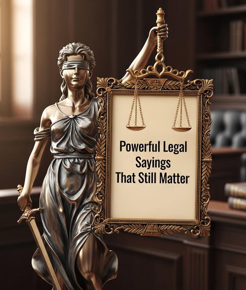 Powerful Legal Sayings That Still Matter