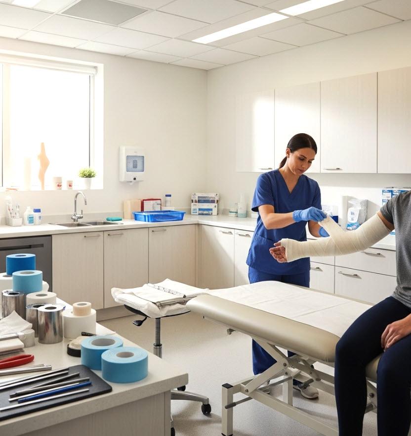 The Orthopedic Cast Room: Crafting the Perfect Support