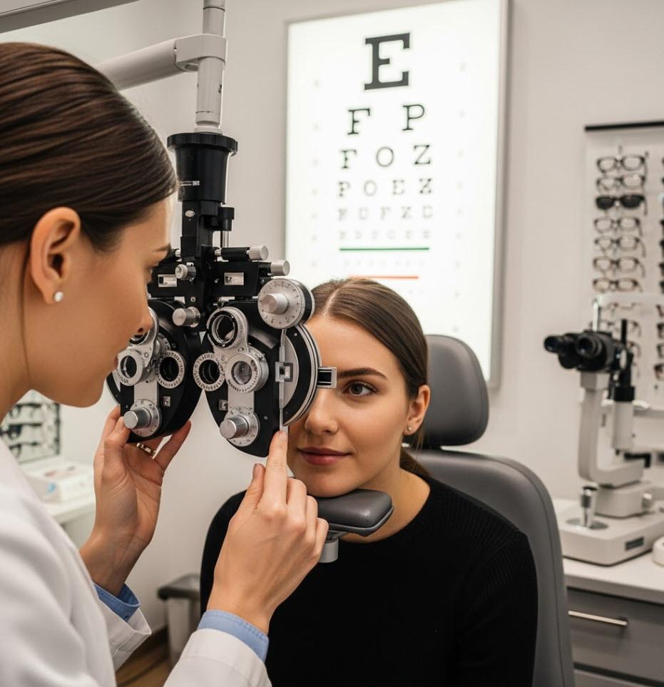 The Optometrist's Exam: A Clear View of Eye Health