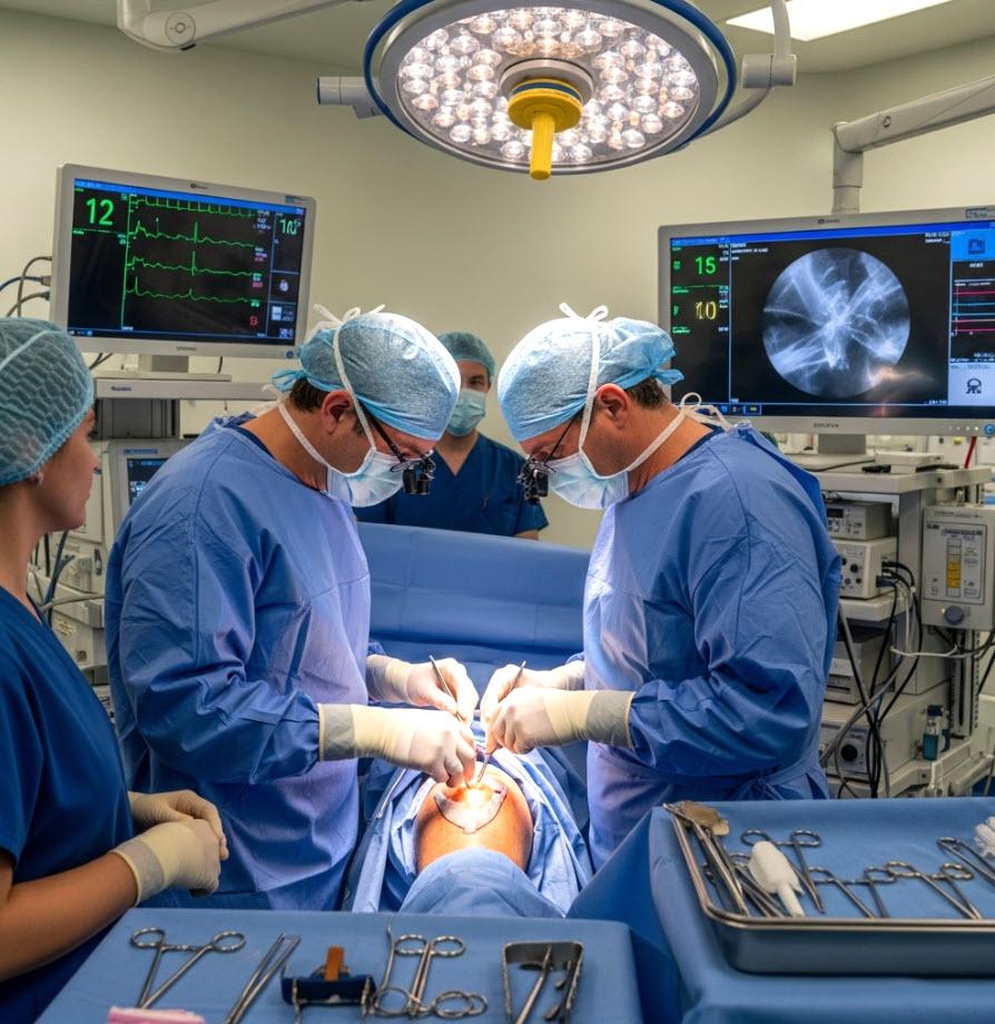 The Operating Room: The Orthopedic Surgeon at Work